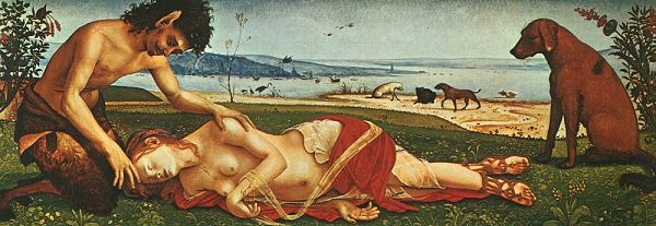The Death of Procris. Piero di Cosimo.