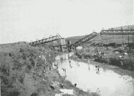 Railway Bridge Destroyed by Boers, Ingagane
