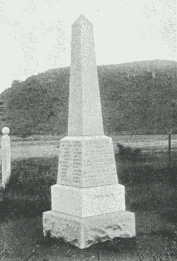Monument Erected in Ladysmith Cemetery