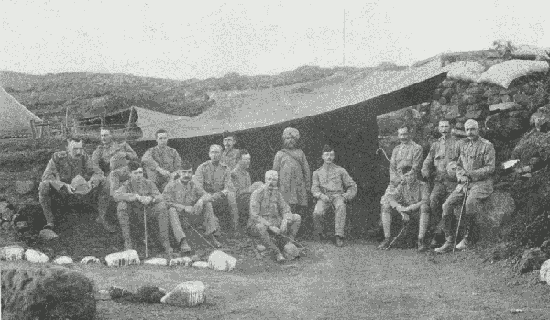 Devon Officers Remaining Fit for Duty at the End of the Siege (Rajab—regimental Barber)