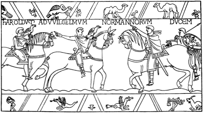 Bayeux Tapestry Coloring Pages Free Sketch Coloring Page