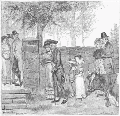 FIG. 86.—Going to Church. Engraved by J. P. Davis.