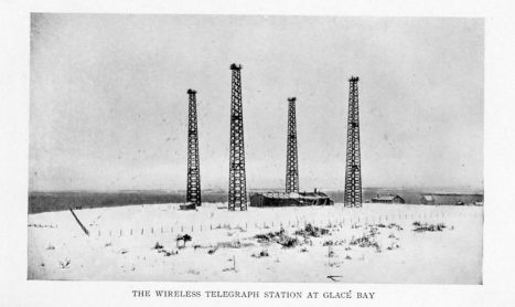 THE WIRELESS TELEGRAPH STATION AT GLACÉ BAY