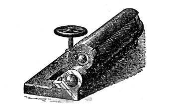 Fig. 15.—Grindstone Truing Device.