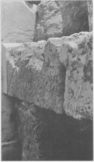 Figure 10

The N.E. corner of the cella of Athena