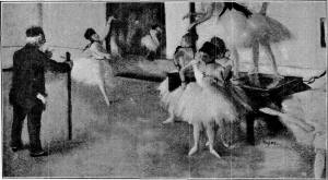 Degas - The Dancing Lesson - Pastel