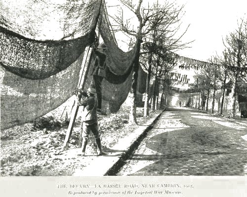 The Beuvry—la Basse Road, Near Cambrin, 1917.