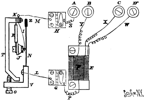 Schematic Blake transmitter
