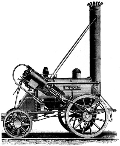 Stephenson's locomotive