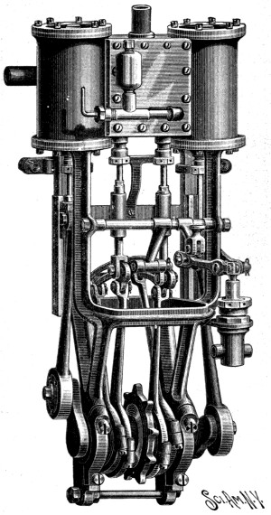 Locomobile steam engine