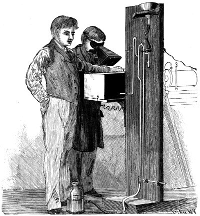 Edison's X-ray machine
