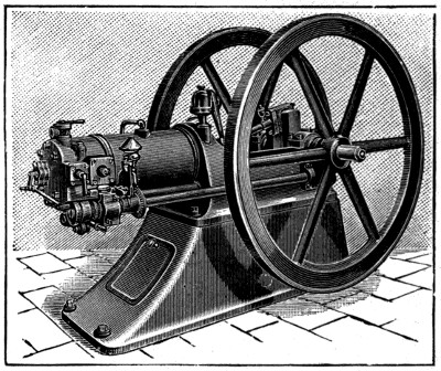 Otto gas engine