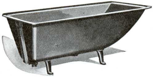 Fig. 7.--Steel tub on legs.