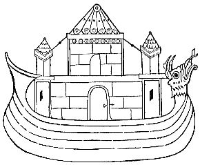drawing of Noah's ark