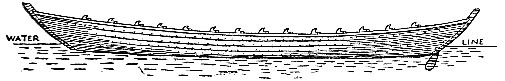 drawing of long ship