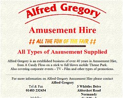 Alfred Gregory Amusement Hire